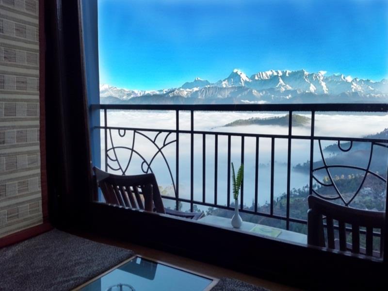 Hotel Pratiksha Himalayan Retreat Kausani Exteriér fotografie